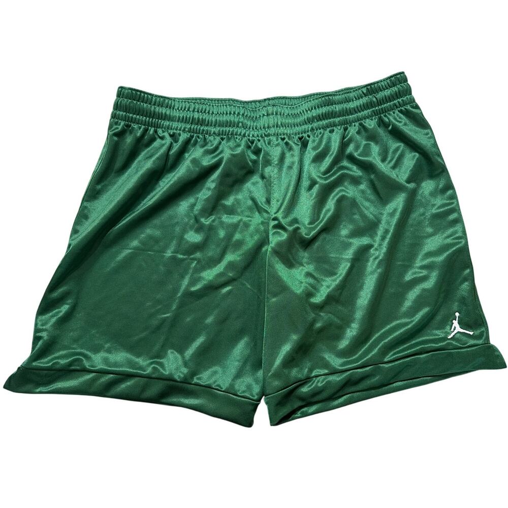 Nike Women's Air Jordan Jumpman Green Basketball Shorts Size XL Extra Large